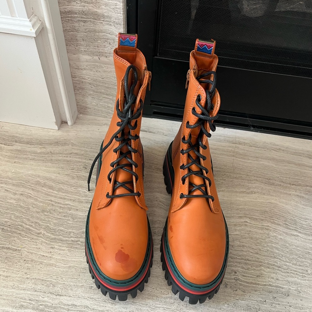 Farm Rio leather boots size 9